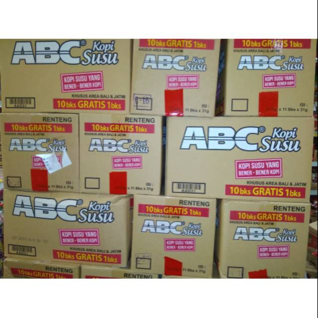 

ABC kopi+gula+susu beli karton lbh murah