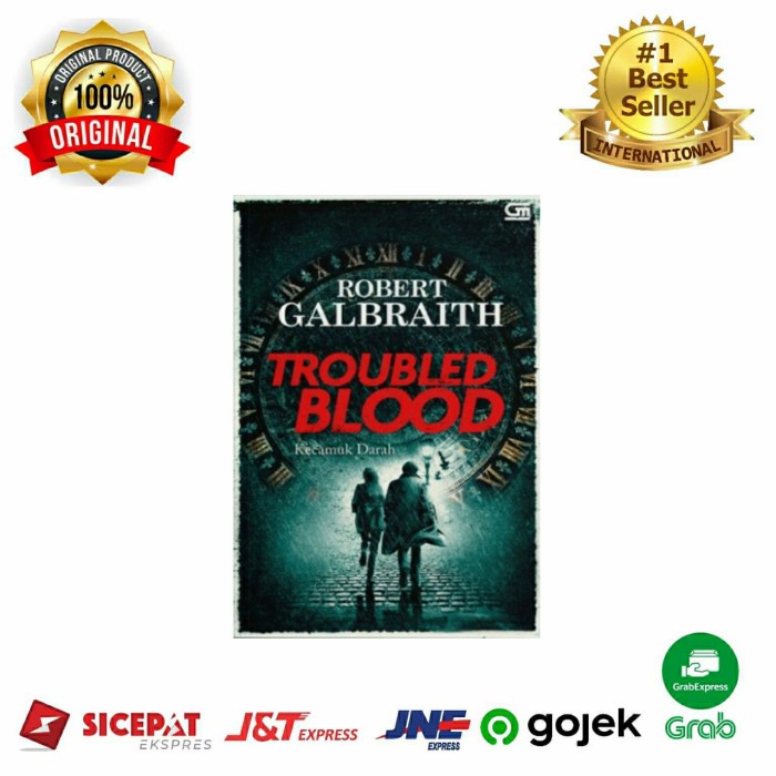 

DISKON SPESIAL NOVEL KECAMUK DARAH - TROUBLED BLOOD (ROBERT GALBRAITH) TERLARIS