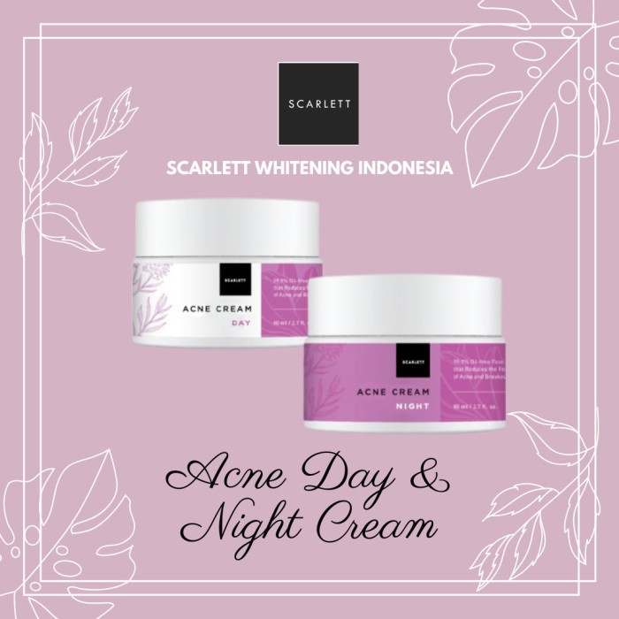 Scarlett Acne Day &amp; Night Cream 20gr