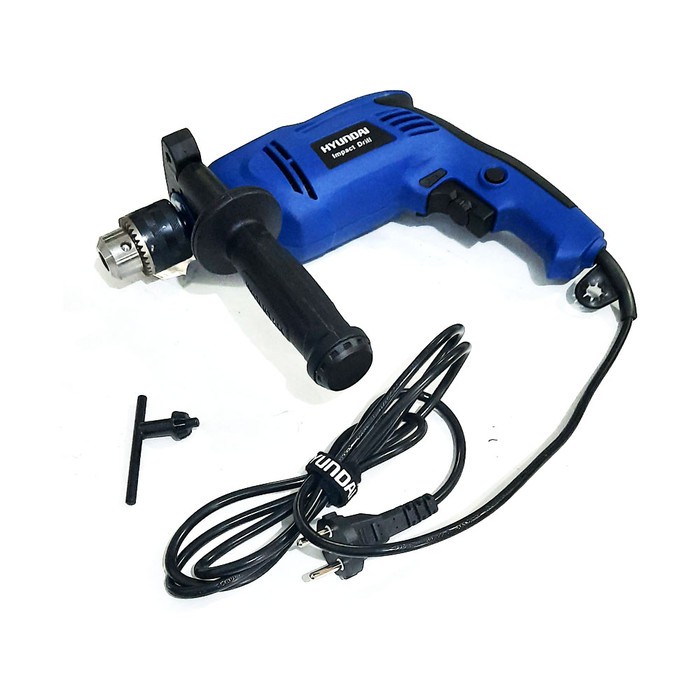 HYUNDAI Mesin Alat Bor Tangan HDID138 13mm Impact Drill HDID 138 Beton Besi Kayu