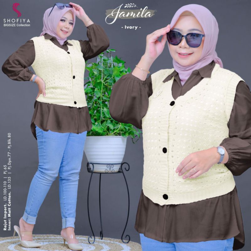 jamila set tunik by shofiya