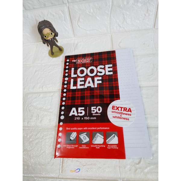 

Loose leaf A5 50/isi binder/isi binder A5/loose leaf 20 holes/loose leaf joyko