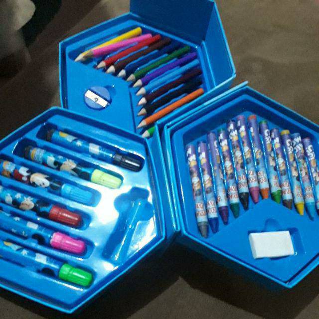 

Pensil warna set 46pcs/colouring set 46pcs