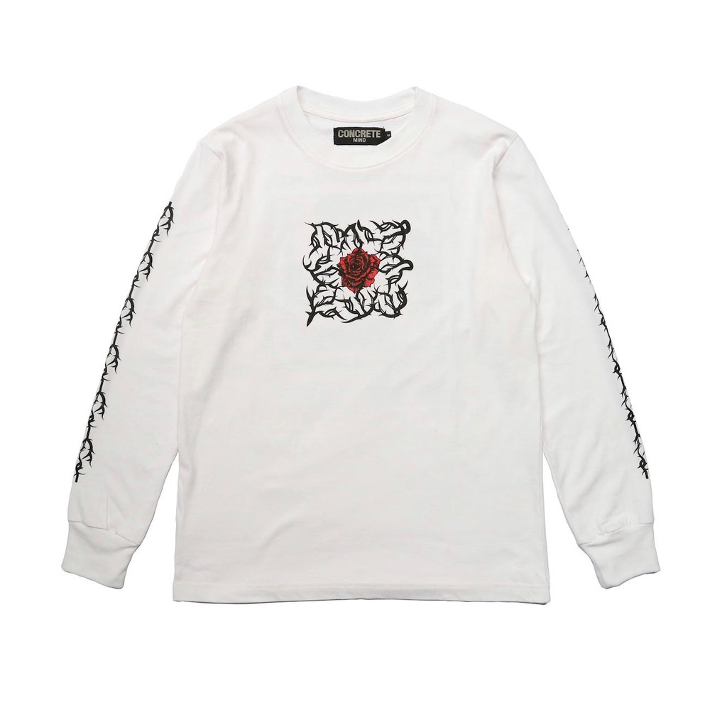 CONCRETE MIND - Blood Sugar S*x Magik White Long Sleeve