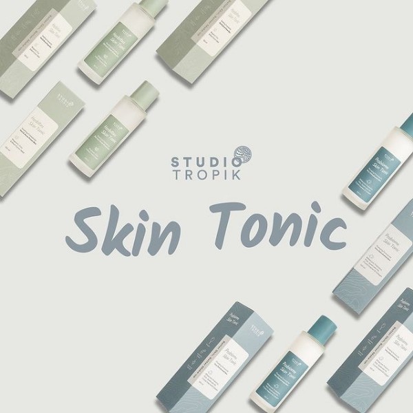 ★ BB ★  Studio Tropik Skin Tonic - Herbitus | Studio Tropik Skin Tonic - Probiome 100ml