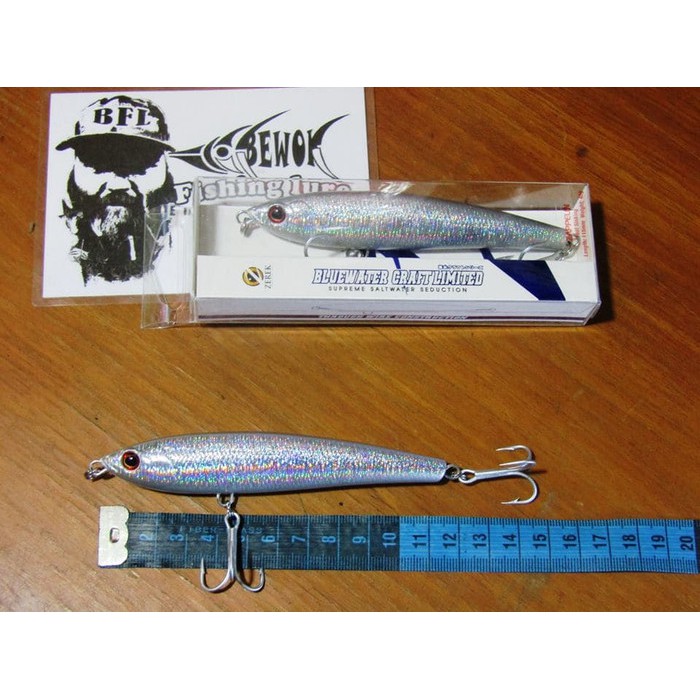 Jual LURE PENCIL ZEREK ZAPPELIN (40gr) SILVER BULLET Berkualitas