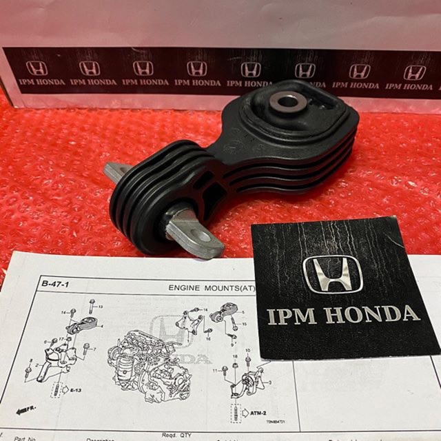 50890 T0A Dudukan Mesin Engine Mounting Belakang Honda CRV GEN 4 RM1 RM3 2013 2014 2015 2016 2017 Matic 2000cc 2400cc