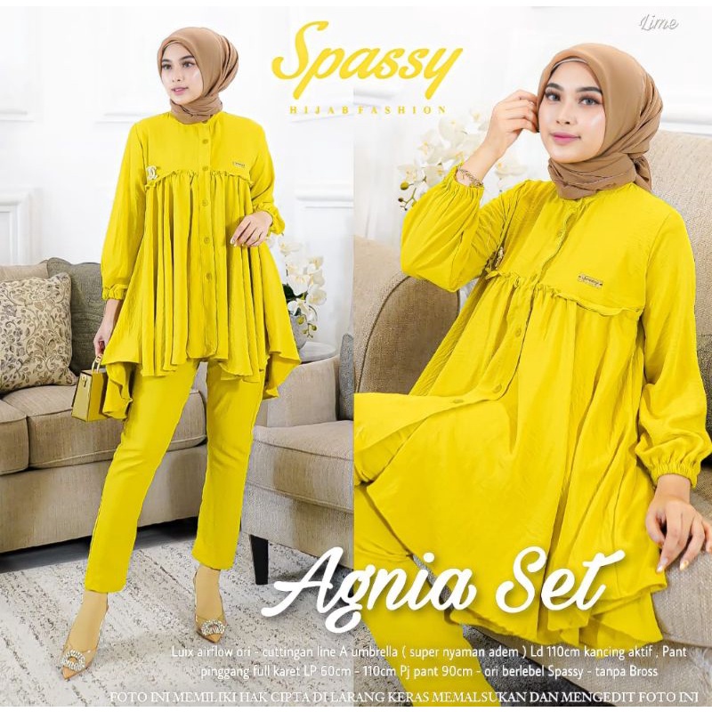 AGNIA SET By SPASSY