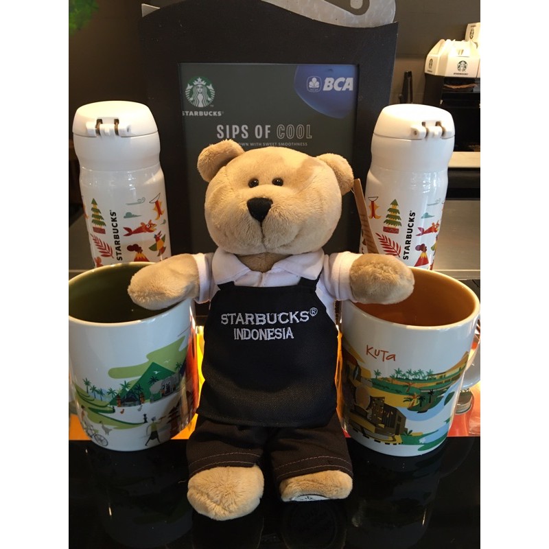 Bearista Dewata Apron Starbucks