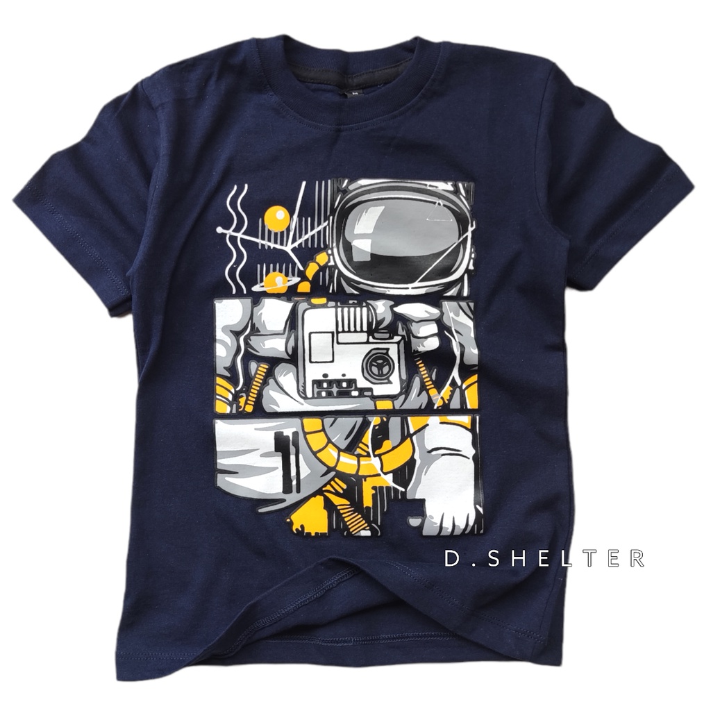 KAOS DISTRO ANAK NAVY ASTRO GOLD