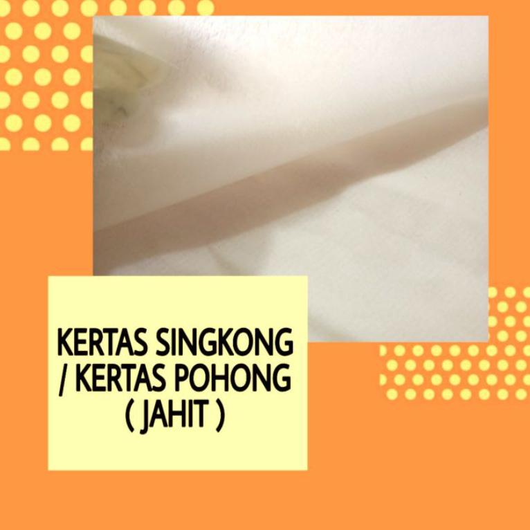 

[PROMO 8DP94] KERTAS SINGKONG/ KERTAS POHONG KEPERLUAN JAHIT Jual