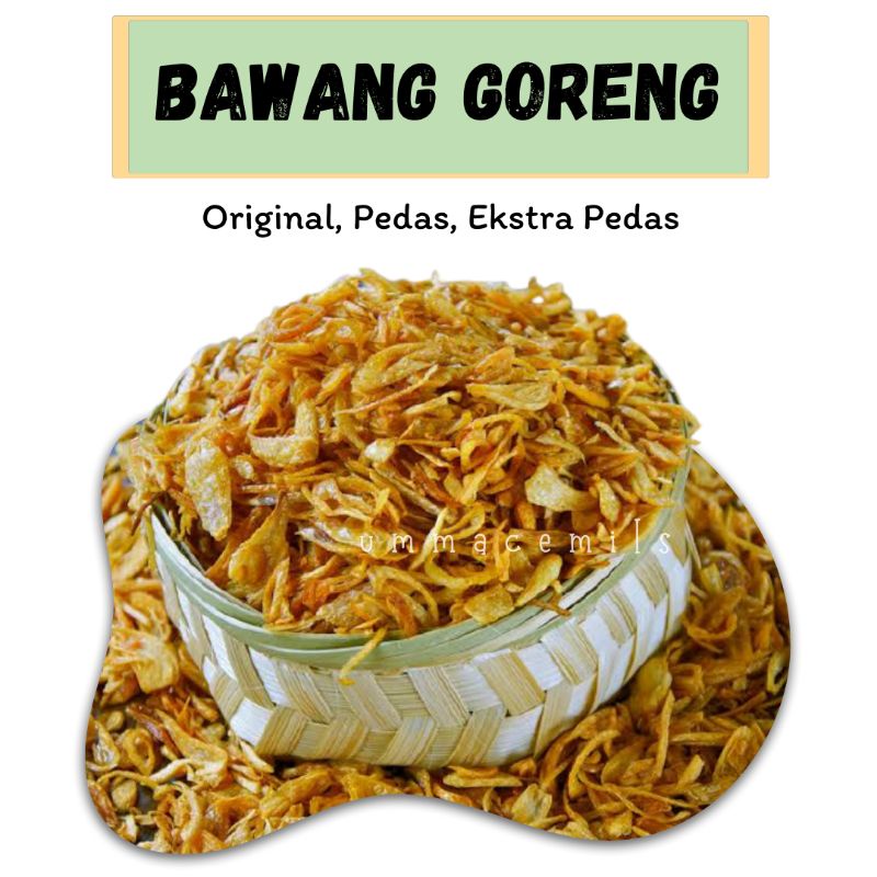 

BAWANG GORENG GURIH PEDAS TOLENJENG GORENG