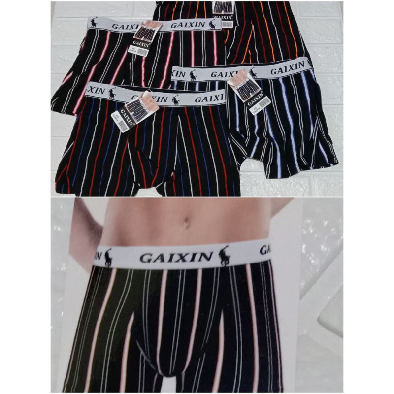Celana Dalam anak Tanggung   Laki BOXER Gaixin Garis (0167). All SIZE