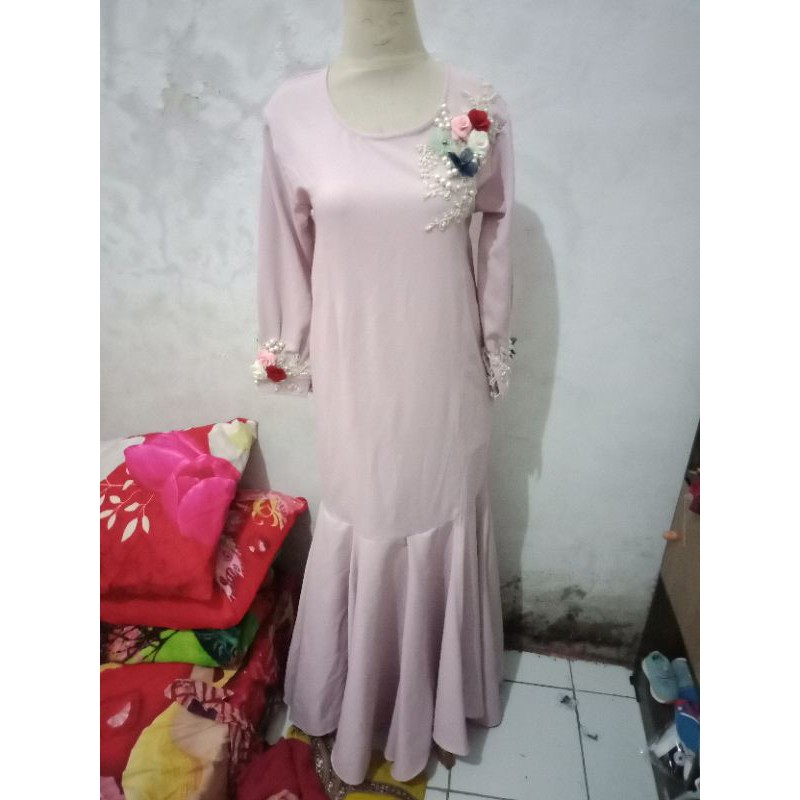 gamis payung adisa preloved