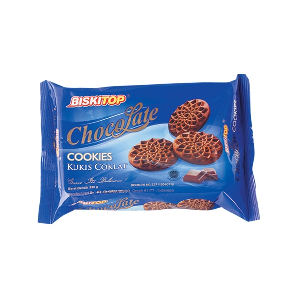 

BISKITOP Chocolate Cookies Kukis Coklat 300gr