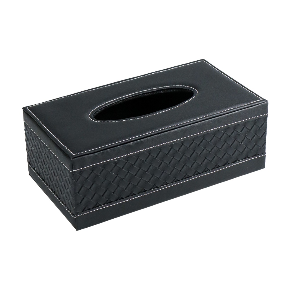 GS8i Yanz Kotak Tisu Premium Kulit Tissue Box - Zj006 - Black Or-i