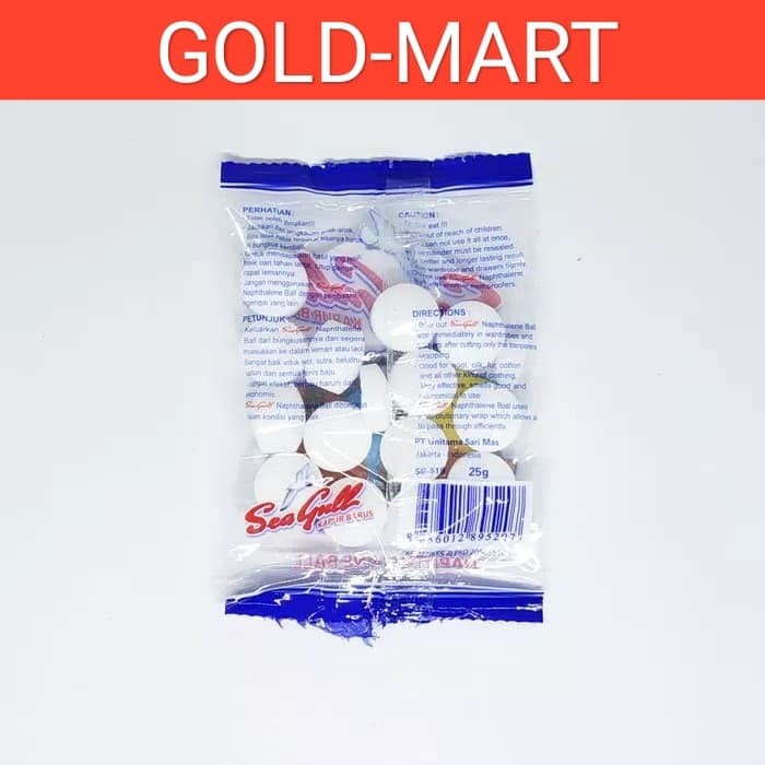 Kamper Seagull kapur barus 25g ( 1PACK/25gr )