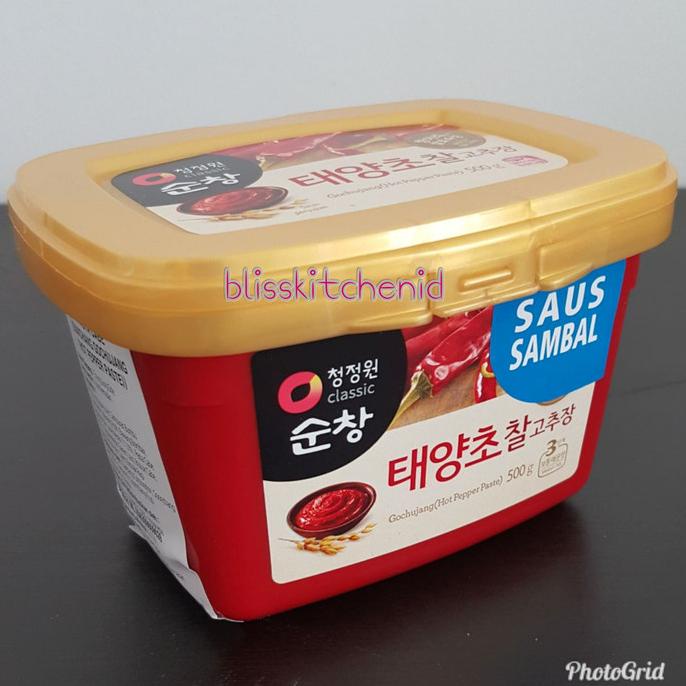 

DAESANG SUNCHANG GOCHUJANG SAMBAL PASTA KOREA HOT PEPPER PASTE 500GR