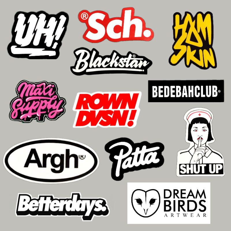 Sticker brand /sticker distro /sticker graftac anti air