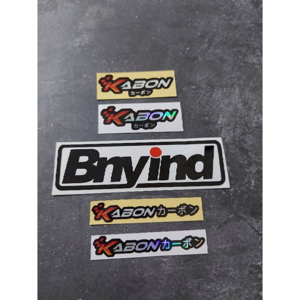 STICKER KABON PRINCUT