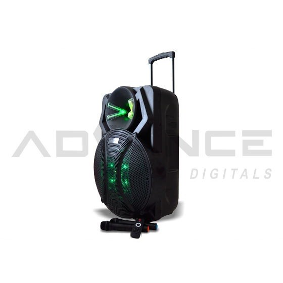 SPEAKER BLUETOOTH PORTABLE ADVANCE K1812 18 inch-FREE 2BH MIC WIRELESS