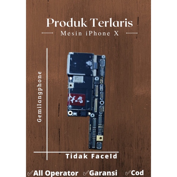 Jual Mesin IP X No faceid Motherboard Mainboard | Shopee Indonesia