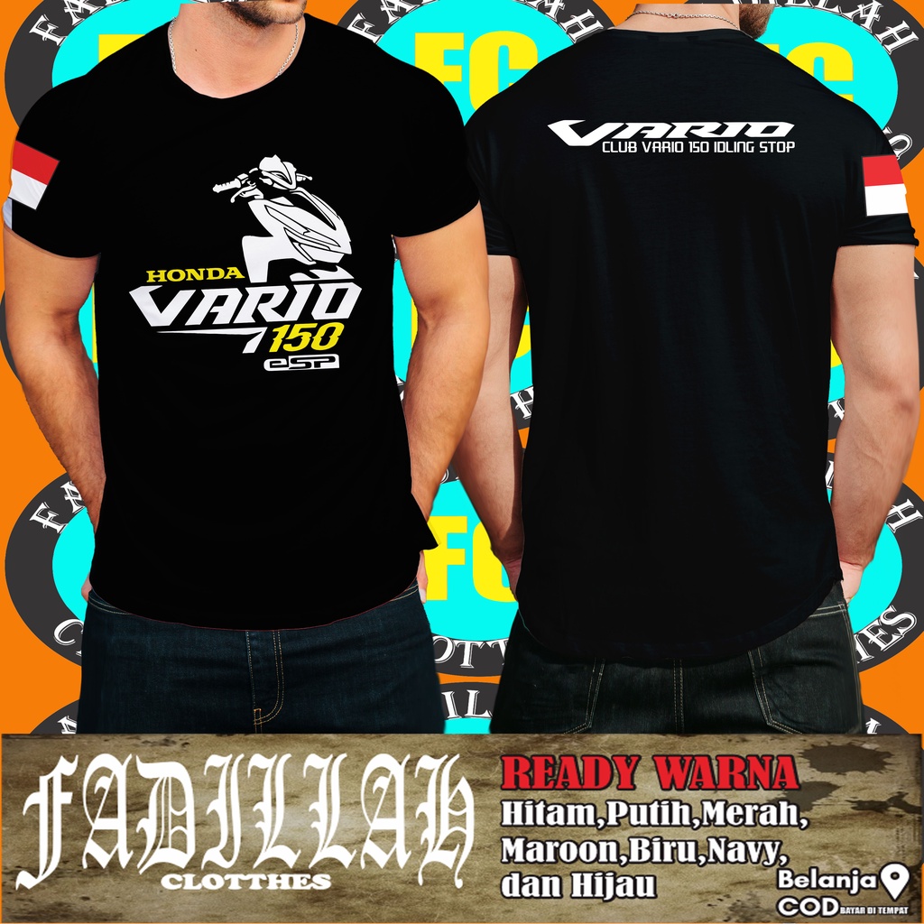 Kaos Motor New Honda Vario 150 ESP DB Baju Otomotif