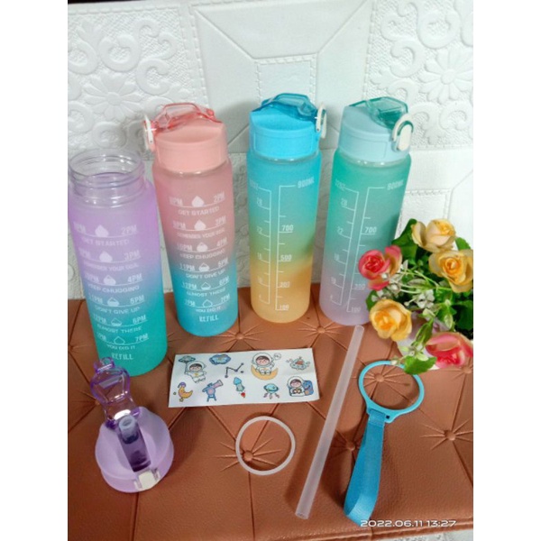 Botol Minum 1 Liter Gradasi