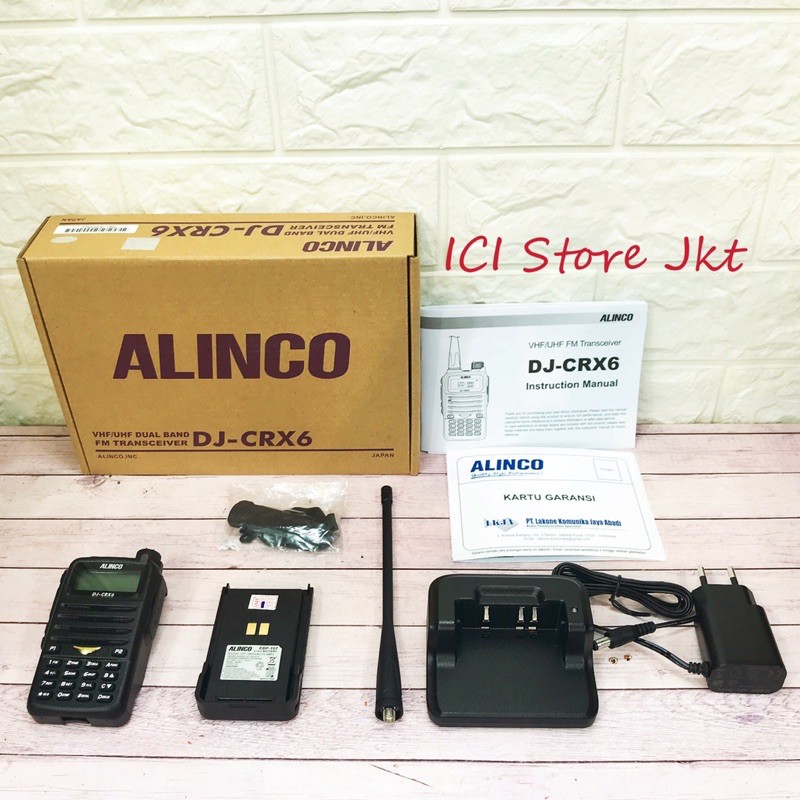 HT Alinco CRX 6 original garansi resmi