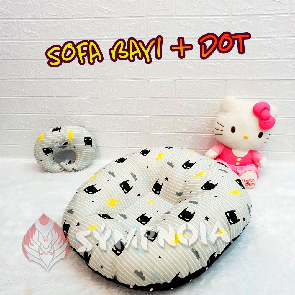 [NEW ARRIVAL} Sofa Bayi Multifungsi + Bantal dot