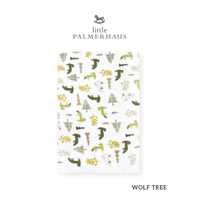 Little Palmerhaus Tottori Premium Baby Towel / Handuk bayi Tottori-Wolf Tree