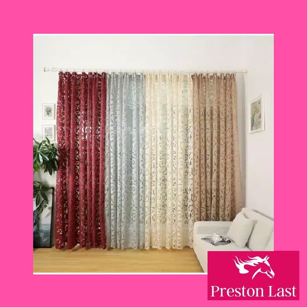 Tirai Pintu dan Jendela Renda Jacquard High Quality Tirai Pintu dan Jendela Renda Jacquard High Quality