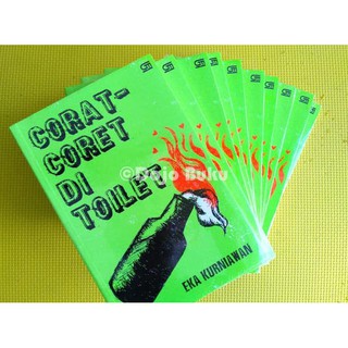 Buku Corat Coret Di Toilet Cover Baru Eka Kurniawan Shopee Indonesia