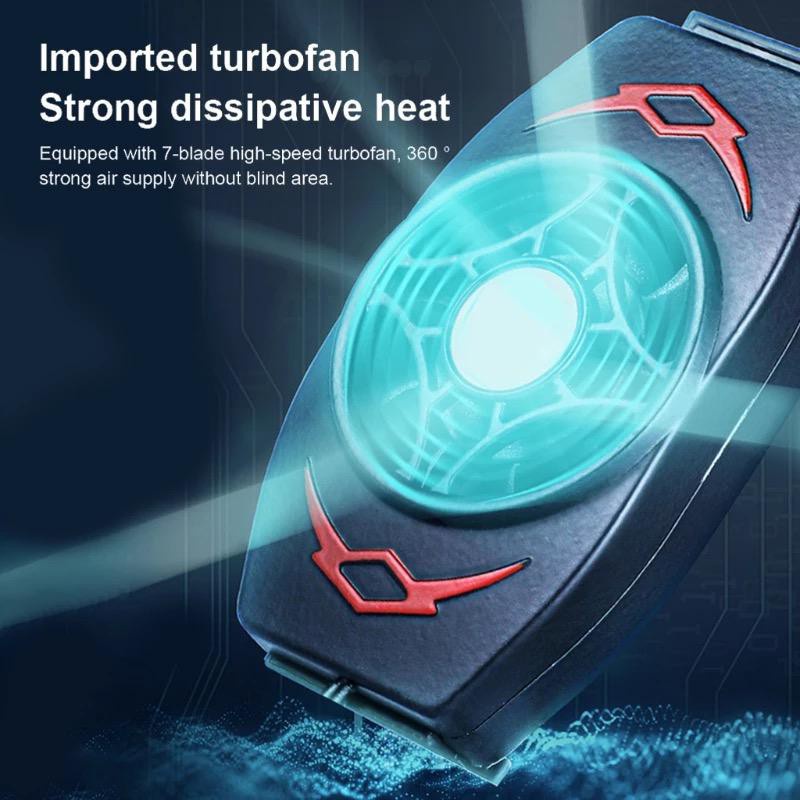 Smartphone Cooling Fan X13 Radiator / Cooler Pendingin Handphone Fan X13 / Pad Fan HP Gaming Mobile Phone