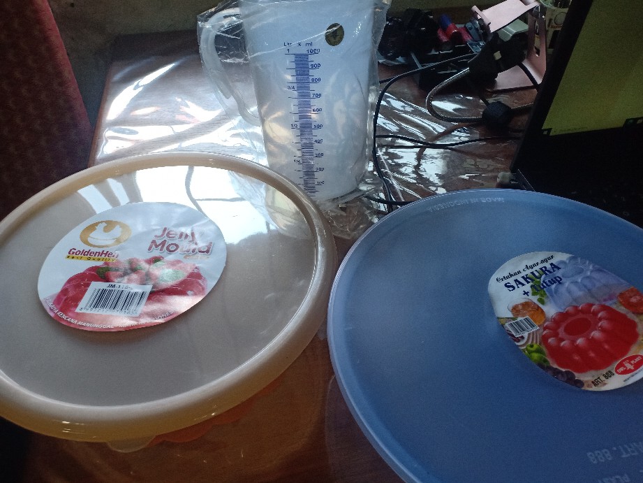 Cetakan Agar Agar Puding Sakura Dengan Tutup