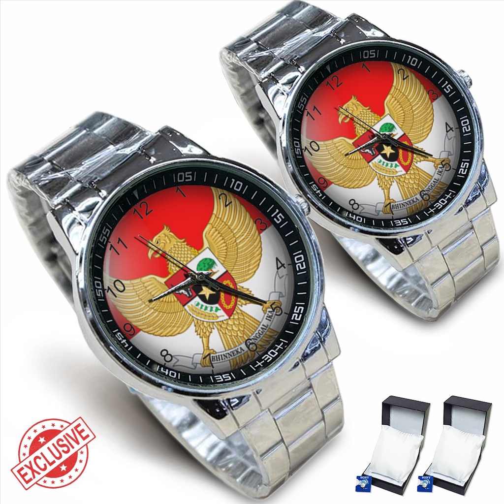 Jam Tangan Rantai Couple GARUDA INDONESIA