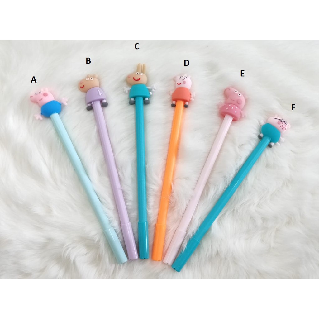 

Mixthings Peppa Pig Pen Lucu - Pena Kece Terbaru / Pena Sekolah / Pena Murah / Cute Pen