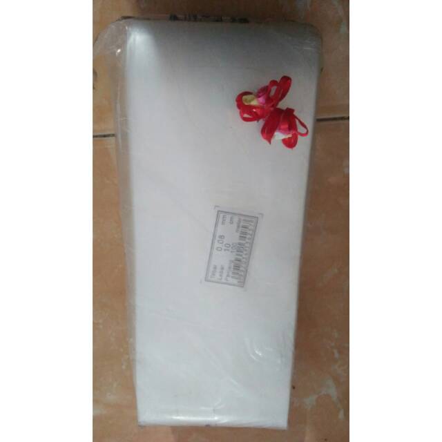 Plastik PP Roll Tebal 0.08Mic Lebar 10 cm