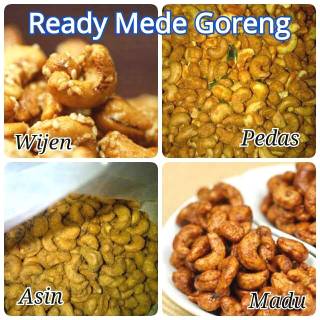 1KG Mede Goreng ( kacang monyet mete ) pilih rasa MADU ...