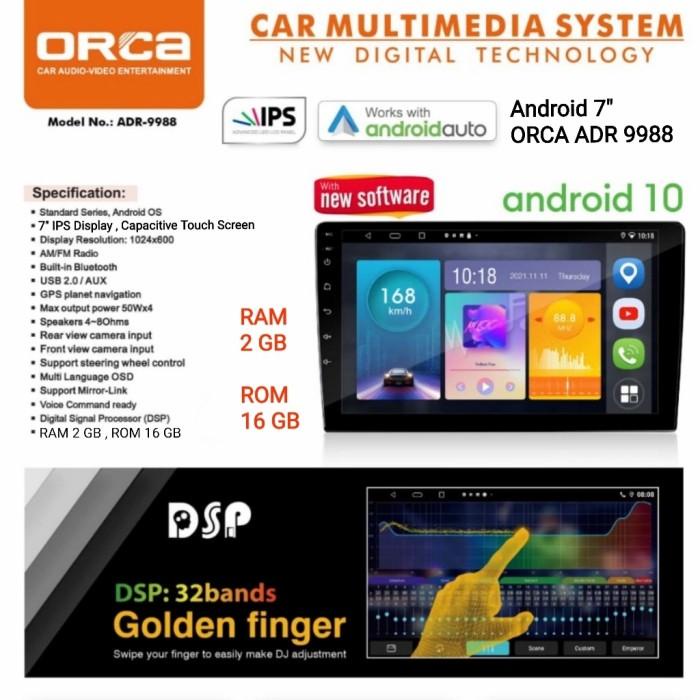 Tv Mobil Android Doubledin Avanza Headunit Avanza Android Orca 9988