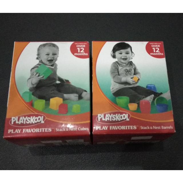 playskool stack and nest cubes