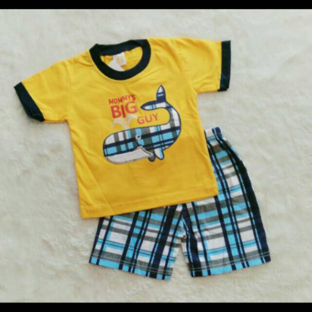 Baju anak setelan - cola bear