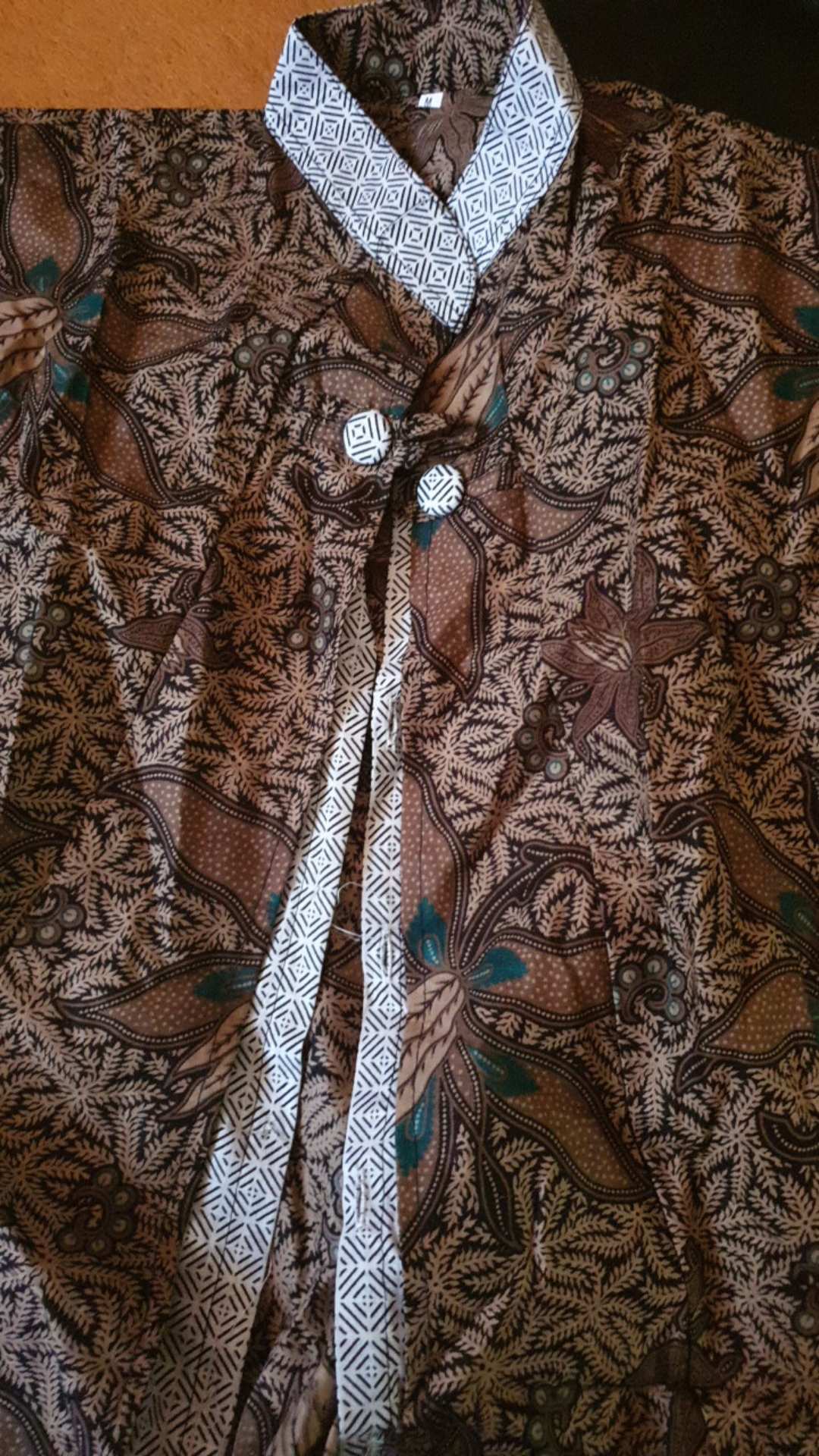 Baju Batik Couple Modern Monalisa Genes Merah Biru Tosca Ungu Orange M,l,xl Asli Pekalongan