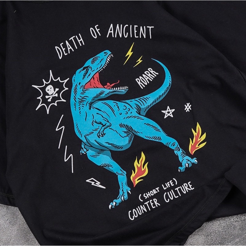 [Oversize] BAJU KAOS OVERSIZE / OVERSIZE T-SHIRT "ANCIENT" / KAOS UNISEX TIEDYE / KAOS KEKININAN TRE