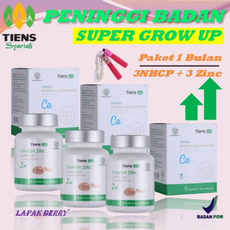 

PAKET PENINGGI BADAN TIENS SUSU ORI HYPERGROW SUPER GROW UP