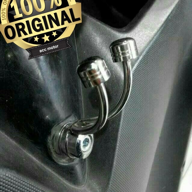 Gantungan barang chrome stainless vario nmax old mio beat scoopy dll