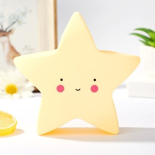 Buy 1 Get 1 Lampu Tidur Anak LED Light Cute Smiley