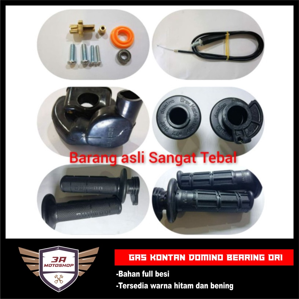 Gas kontan domino bearing ori full besi hitam