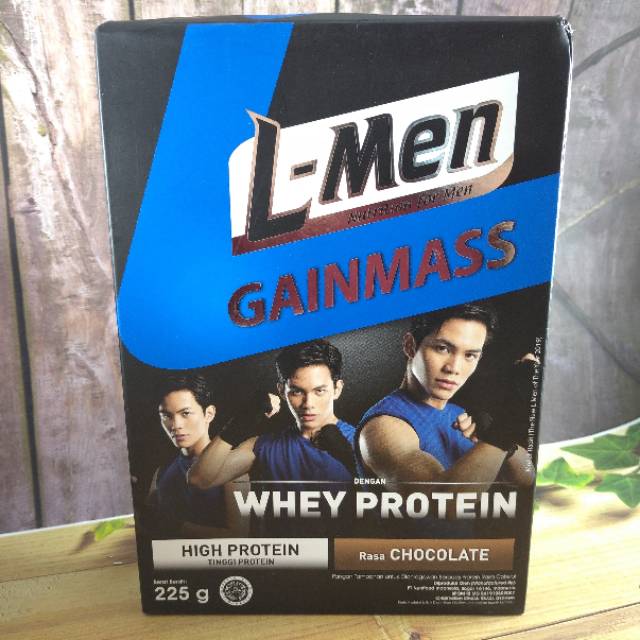 L-Men Susu Penambah Berat Badan L-Men Gain Mass Banana/Chocolate/Taro 225 gram