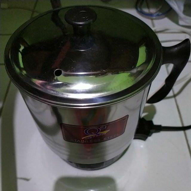 Q2 8014 Mug Elektrik 14 Cm / 1.4 Lt  Mug Listrik  Electric Heating Cup - Mug Teko Piknik / Traveling